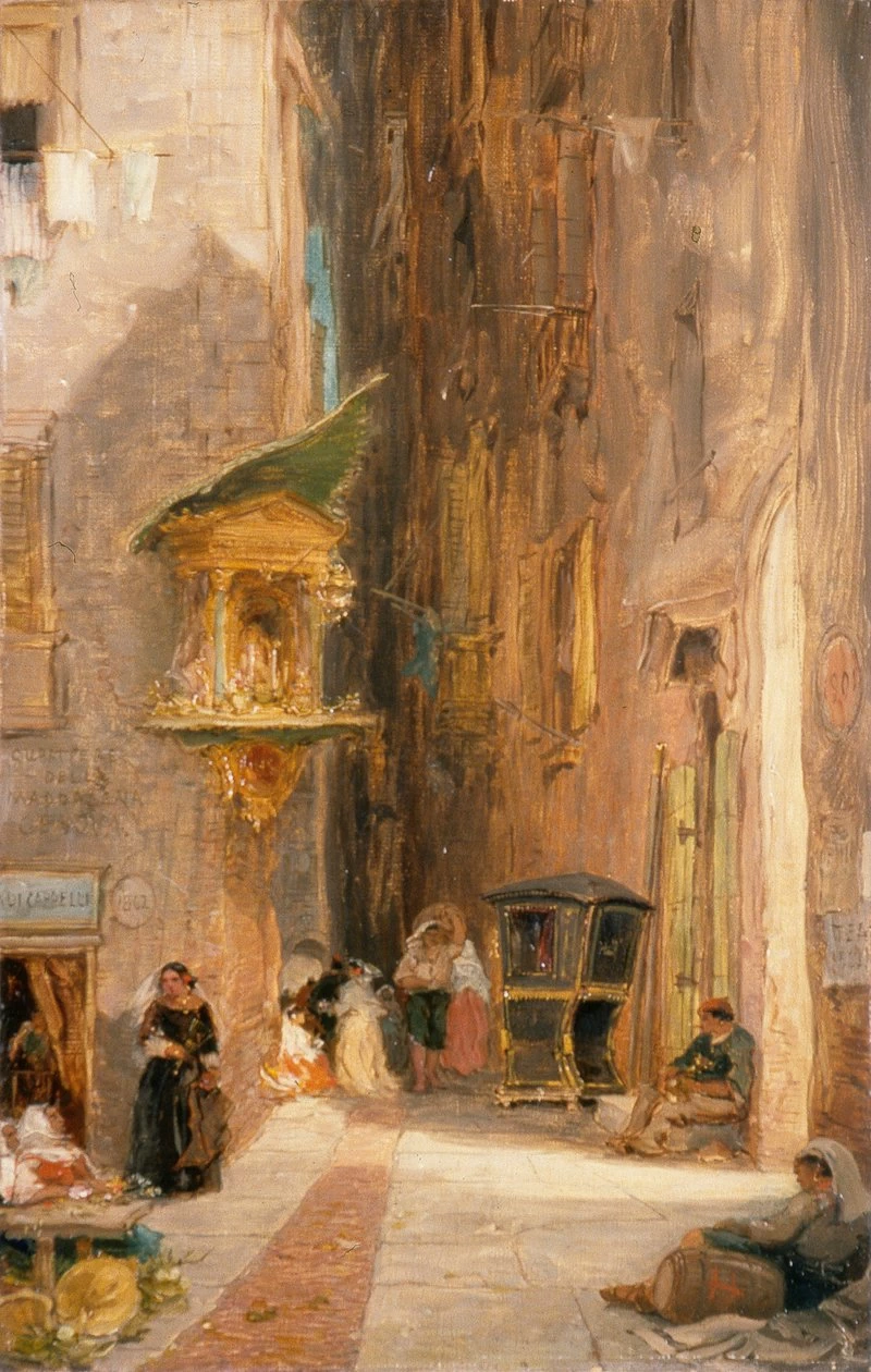 Strada a Genova